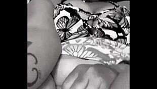 Amber performs solo squirting and female ejaculation for daddy while he's at work.