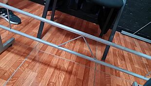 the risky spy camera films secretary nataly at uba faculty