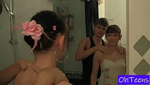 Kveta And Nikola Enjoy Bathroom Shower Bathing