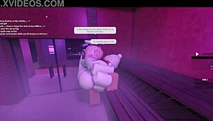 I get fucked in the sauna by a hot lady