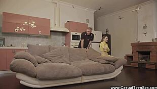 Watch Perky Teen 18+ B Mamby Get Fucked Doggystyle By Neighbor In Casual Sex!