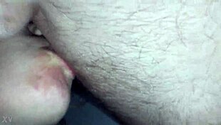 Cum cannon explodes over face and titties in wild blast