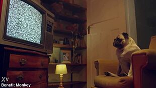 Liz Rainbow, the blue-eyed girl, gets a mouthful of cum 😋