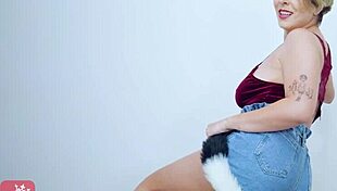 Cosplay girl is ready to have fun.