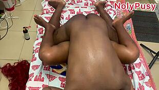 romantic homemade missionary sex with big natural tits 😍