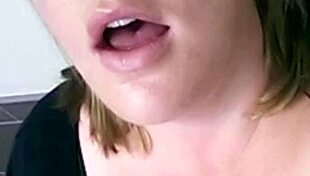 Teasing bbw bunny in snow makes you cum