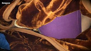 Sharing Blanket With My Stepmom Turns Into Wild Bent-Over Action On Her Tight Pussy.