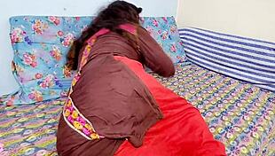 Muslim Prostitute Cheats on Desi Husband with Anal Dildo on Video Chat