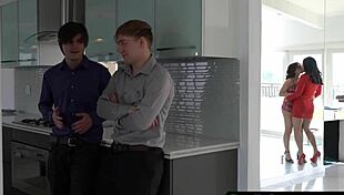 Step siblings swap partners after partying. Who's next for the hardcore fun?