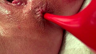 Masturbating ass in high heels and wet pussy after orgasmic ejaculations