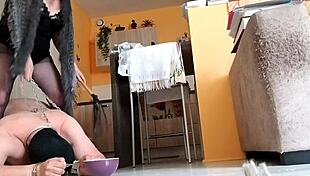 mistress kantalis turns me into a human ashtray 😈 bondage humiliation