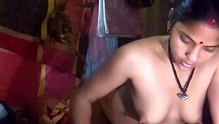 Desi Village Bhabhi Sucks and Rides Dick with Loud Moans 😍