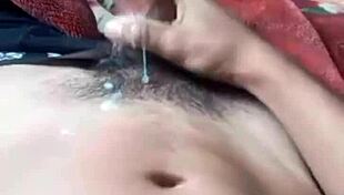 Young girl wakes up horny, masturbates in bed 😏