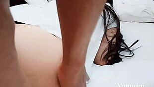 Taking Shy Latina Stepsister To Hotel For Fucking