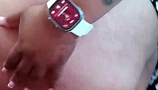 Chubby beauty showcases her curves