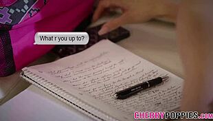 blonde teen 18+ gets railed with handjob and cum in mouth 😍