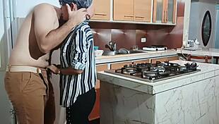 I enjoy a pleasant moment with my stepbrother in various rooms