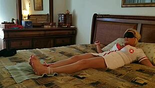 nurse engages in playful activities