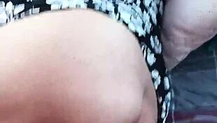 Chubby beauty showcases her curves