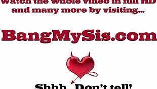 Dziwka siostra przyrodnia Gianna Dior ssie ładunek brata przyrodniego i połyka wszystko!