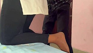 Indian Stepsister Gets Rough Pounding by Stepbrother Alone at Home