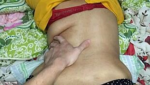 brunette gives to her husband passionately