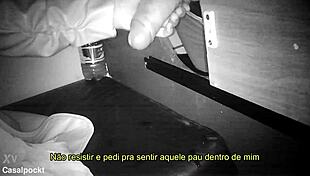 Intriguing gloryhole encounter with crossdressing transei and thick-dicked friend