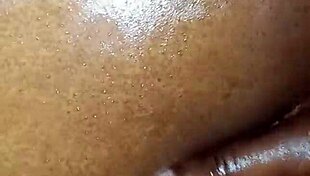 Melina's skinny tall body with small waist gets oiled ass slapping from big cock.