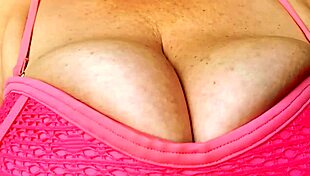 Huge tits right in boss's face, countdown to cumshot