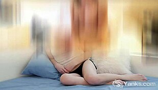 Yanks minx Hedera Ivy can’t stop touching herself. Her solo session with redhead charm is pure heat!