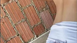 Young Colombian babe breaks her big ass for a bet