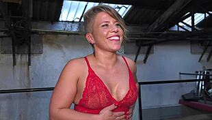 That french teen is giving a deep blowjob, making it rough and wet. I can't believe how intense it feels.