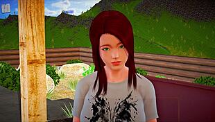 my new family gets sideways fucked with big cock