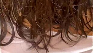 Young Colombian babe breaks her big ass for a bet