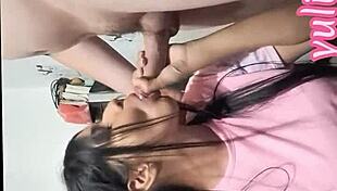 Stepmother Seduces Stepson And Swallows Cum