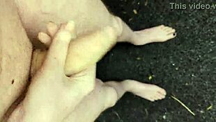 The risk of masturbating on the stairs in public