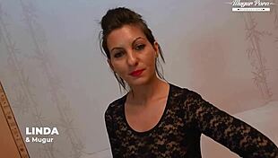 Wow, petite brunette Linda gets fucked hard on casting!