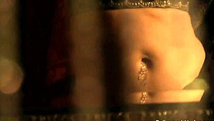 Look at this Indian goddess slowly revealing her stunning body!