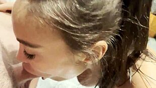 i titfucked monika fox in hotel bathroom and she swallowed my cum, oh godd