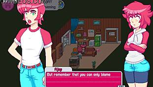 Hey, Step Sister Drops Towel in the Shower, Small Tits Exposed!