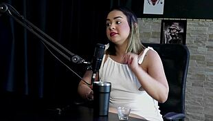 Nands Ninfetinha in Sheer Red BDSM Anal Sex with Eight Men