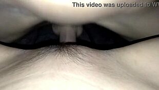 Geek girl fucks in doggy