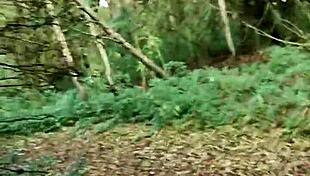 Quick fuck in public outdoor pussy