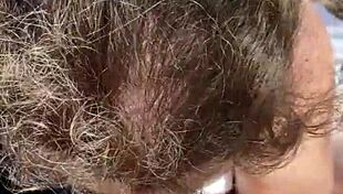 outdoor blowjob with fat bbw horny woman in public voyeur setting