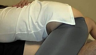 Japanese Wife Rides Cheating Lover in Tight Position