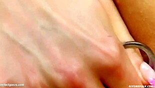 Eliza's Intense Ebony Solo Fingering And Masturbation Close-Up