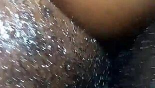 Melina's skinny tall body with small waist gets oiled ass slapping from big cock.