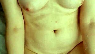 hot pov handjob, cum on titties