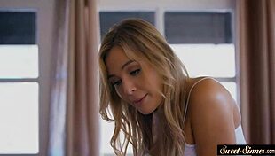 The guy is fucking his stunning stepdaughter in all poses