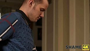 Why did brunette milf xenia nice get caught fucking big young british cock?